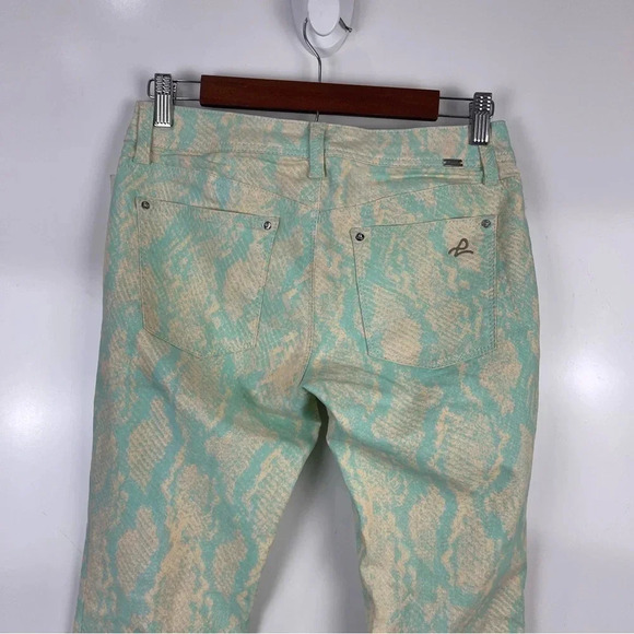 NEW DL1961 Snakeskin Print Emma Leggings Skinny Jeans Size 28 - Picture 5 of 9
